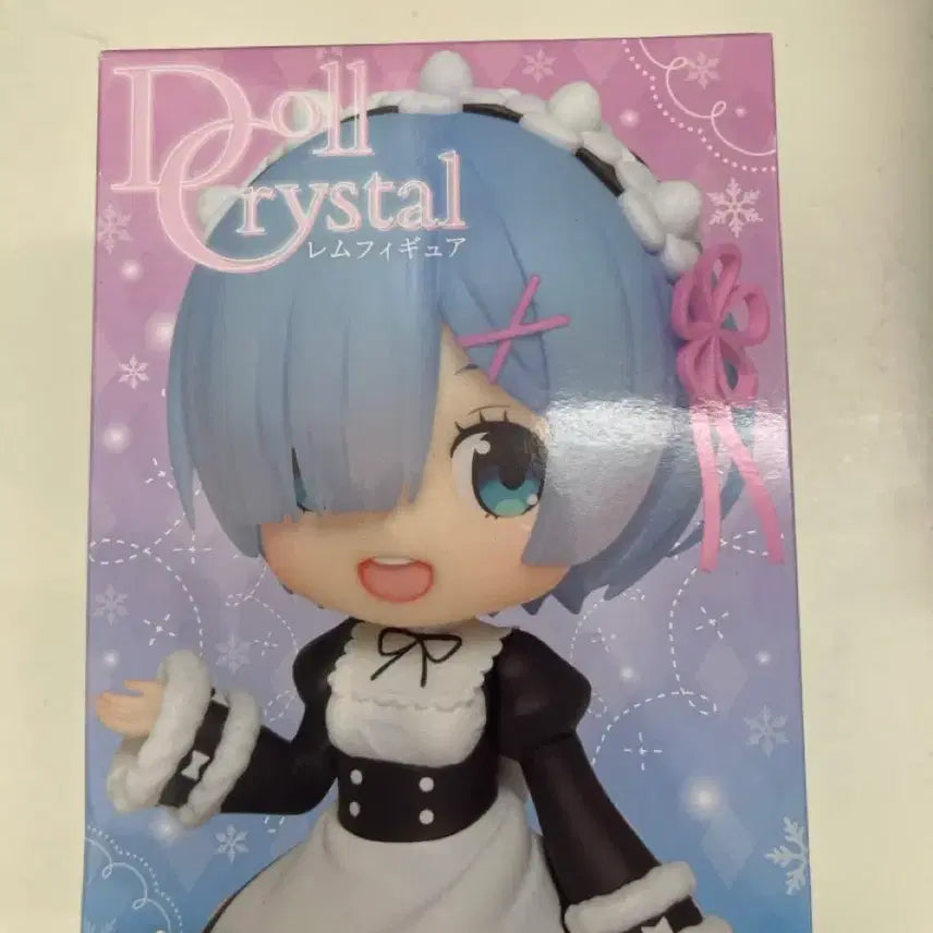 [BUNJANG] Taito Re:Zero Rem Crystal Figure / 타이토 Doll Crystal 렘 피규어