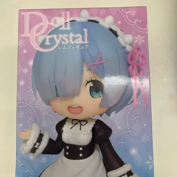[BUNJANG] Taito Re:Zero Rem Crystal Figure / 타이토 Doll Crystal 렘 피규어