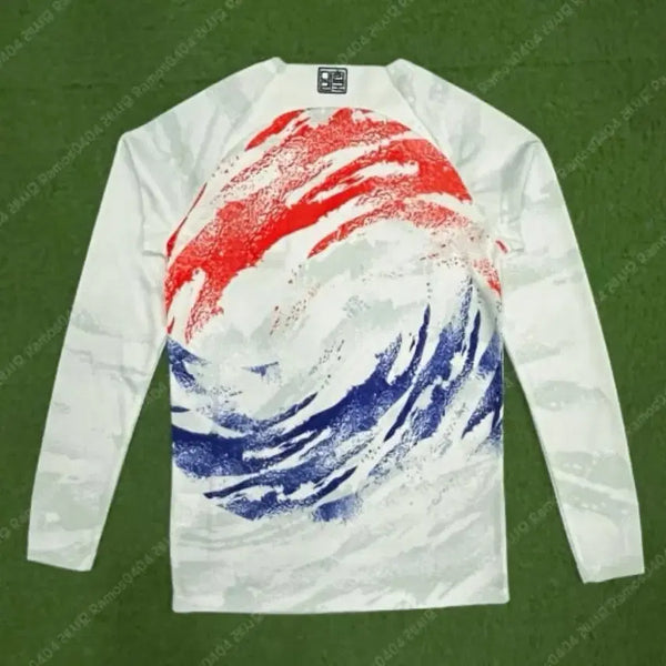 [BUNJANG] South Korea National Football Team 2022-2024 Long Sleeve Pre-Match Top / 22-24 대한민국 프리매치 탑 긴팔 S 판매합니다.