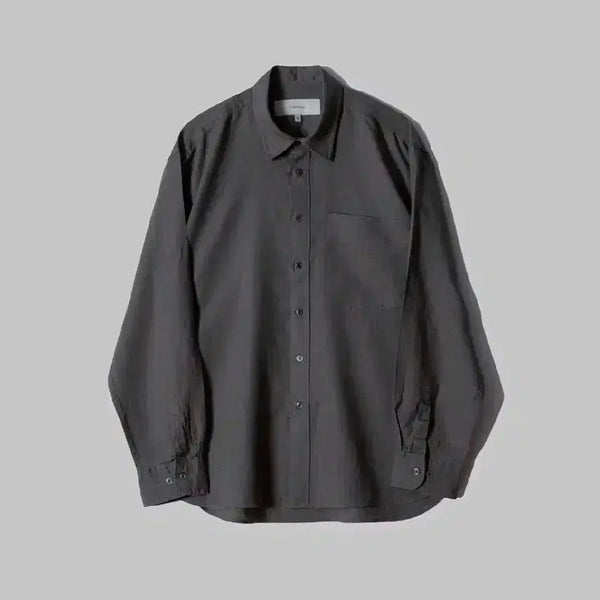 [BUNJANG] Firstfloor French Linen Shirt Taupe Grey / 퍼스트플로어 프렌치 린넨 셔츠 토프 그레이