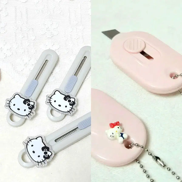 [BUNJANG] Hello Kitty Mini Box Cutter / 키티 택배칼 미니칼
