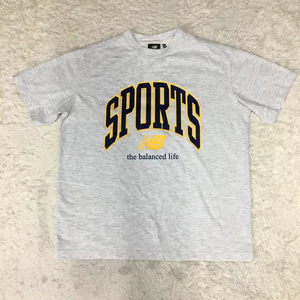 [BUNJANG] New Balance Arch Logo T-Shirt / 뉴발란스 아치로고 반팔티GG09