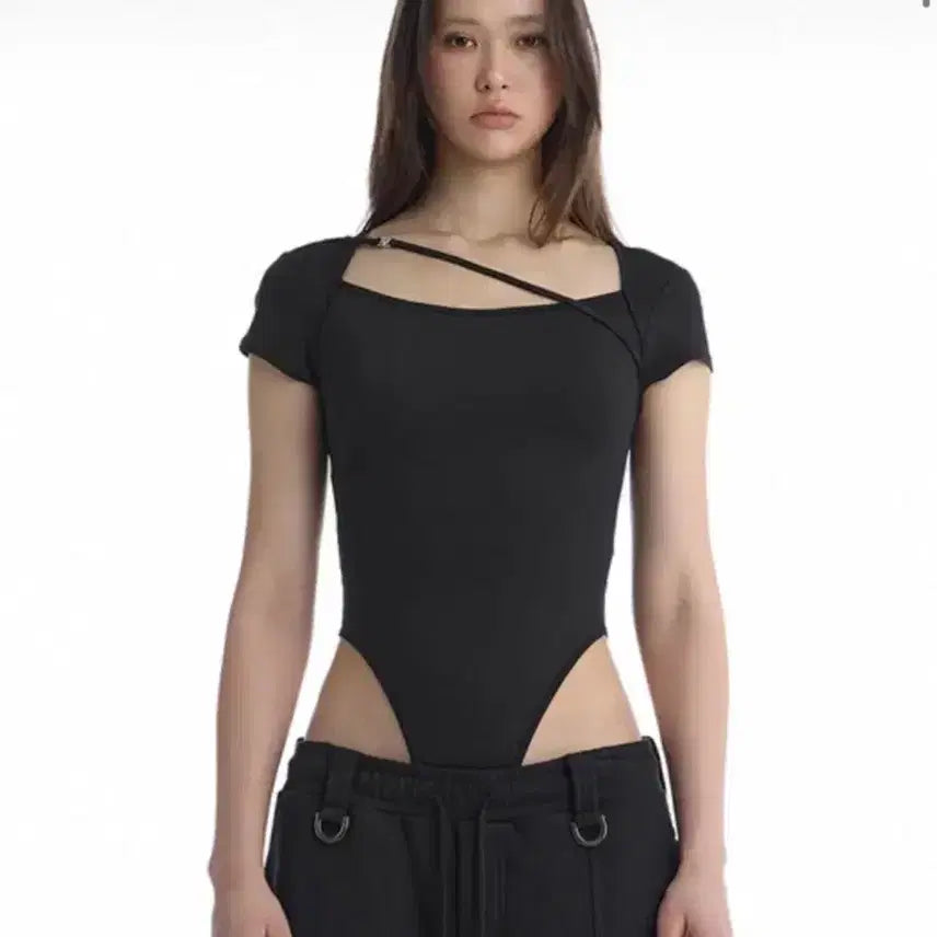 [BUNJANG] Trimmingbird Cross-Neck String Bodysuit / 트리밍버드 바디수트 Cross-Neck String Bodysuit  2