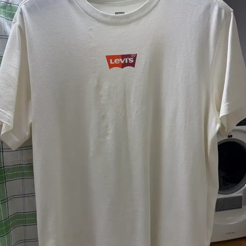 [BUNJANG] Levi's x BEAMS T-Shirt White / 리바이스 빔즈 티셔츠