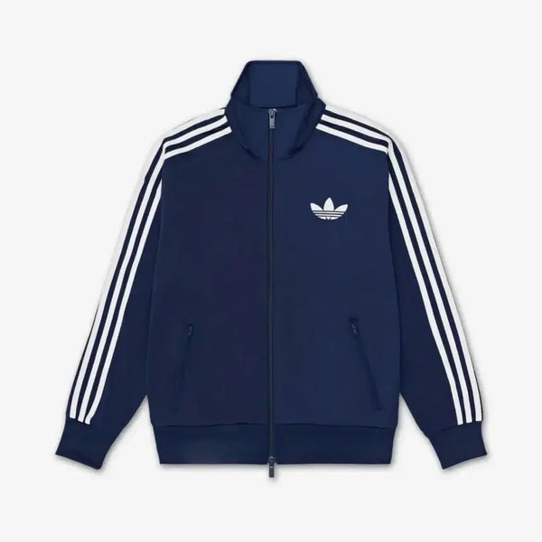 [BUNJANG] Adidas Firebird Relaxed Track Top - Night Indigo/White / 아이다스 저지 파이어버드 루즈 트랙탑 - 나이트인디고:화이트 / KC90