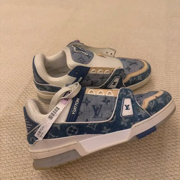 [BUNJANG] Louis Vuitton Denim Sneakers / 루이비통 데님 스니커즈