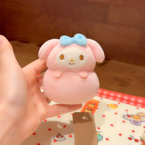 [BUNJANG] Vintage Sanrio My Melody Snowman Mochi Plush / 고전 산리오 마이멜로디 눈사람 모찌 인형