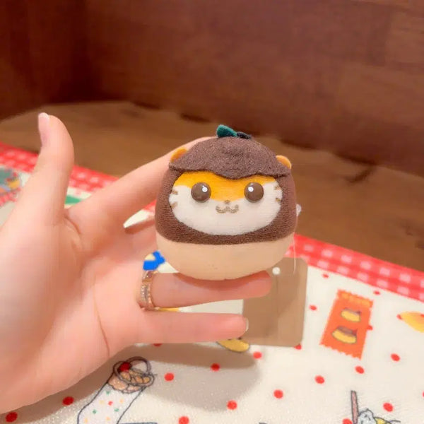 [BUNJANG] Sanrio Korokoro Kuriring Acorn Hamster Plush / 고전 산리오 코로코로쿠리링 밤톨이 햄스터 인형