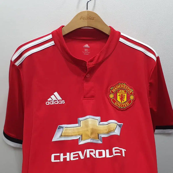 [BUNJANG] Manchester United 17/18 Home Jersey 110 Size / 17 18 맨유 홈 유니폼 110사이즈 (가로56 세로74)
