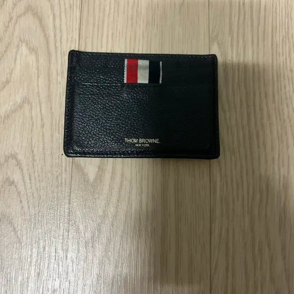 [BUNJANG] Thom Browne Tricolor Stripe Leather Card Holder / 톰브라운 카드지갑