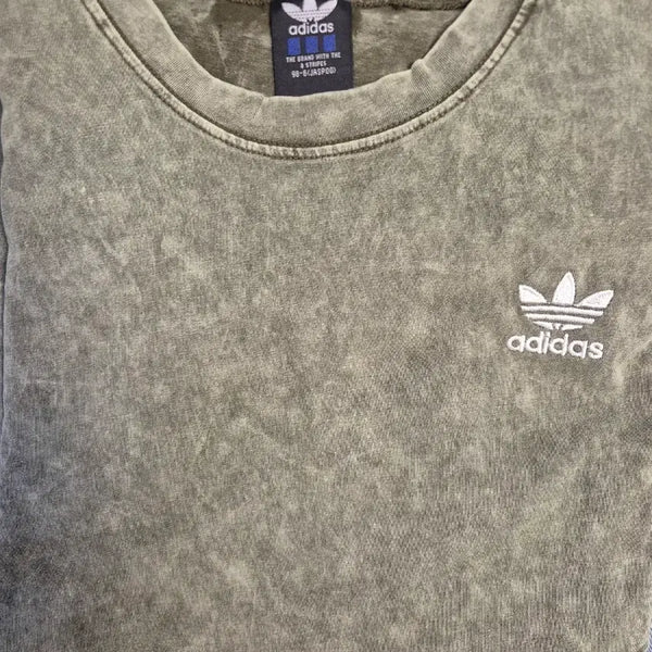 [BUNJANG] Pigment Khaki Short Sleeve T-Shirt / 피그먼트. 카키 반팔