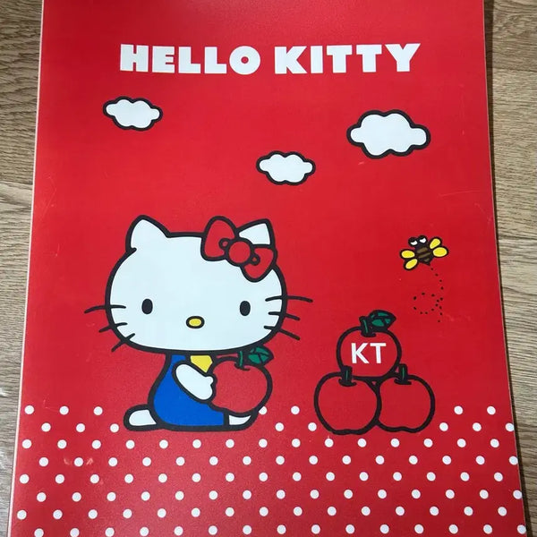 [BUNJANG] Sanrio Hello Kitty Vintage Stationery A4 Clear File (40 Sheets) / 산리오 헬로키티 고전문구 A4 클리어파일 40매