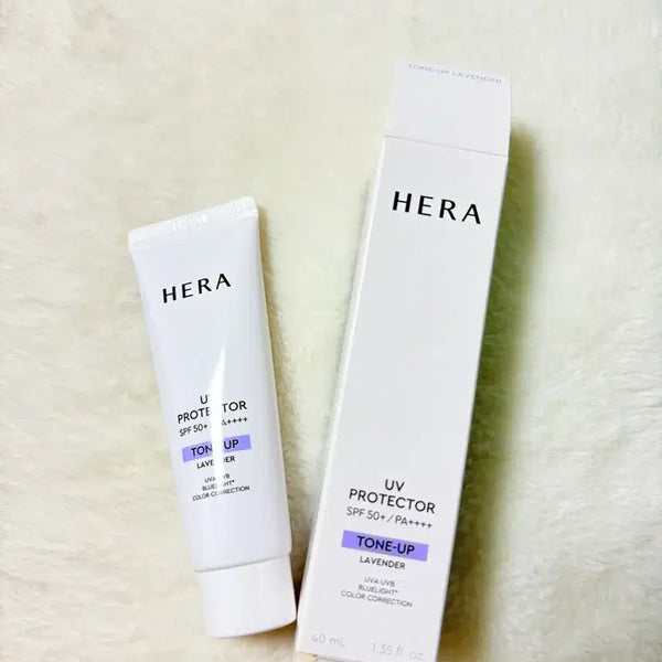 [BUNJANG] Hera UV Protector Tone-Up Lavender SPF50+ PA++++ 40ml / 헤라 UV 프로텍터 톤업 라벤더 SPF50+ PA++++