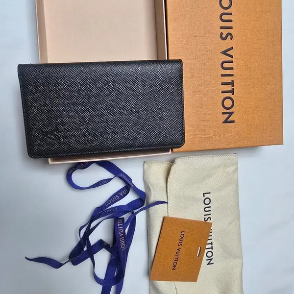 [BUNJANG] Louis Vuitton Taiga Agenda Long Wallet (Full Box) / 정품] 루이비통 타이가 아젠다 장지갑 (풀박스)