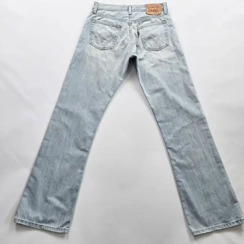 [BUNJANG] Levi's 527 Bootcut Light Wash Denim Jeans Size 30 / 리바이스 527 청바지 부츠컷 연청 데님 사이즈30 R6459