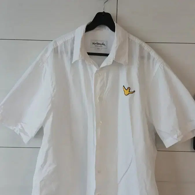 [BUNJANG] Mark Gonzales White Shirt Large / 마크 곤잘레스 화이트 셔츠 라지  상태좋음 세탁완료