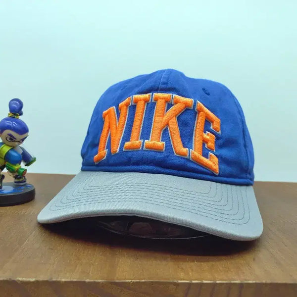 [BUNJANG] Nike 2015 Futura Big Logo Snapback Hat Blue Grey / 나이키 2015 퓨추라 빅로고 스냅백 모자 블루 그레이