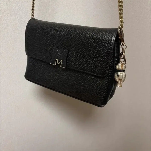 [BUNJANG] Metrocoty Black Chain Bag / 메트로시티 블랙 체인백