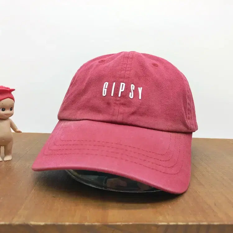[BUNJANG] BROOKSIDE NEWYORK GIPSY Burgundy Baseball Cap / 브룩사이드 뉴욕 BROOKSIDE NEWYORK 볼캡 GIPSY 버건디