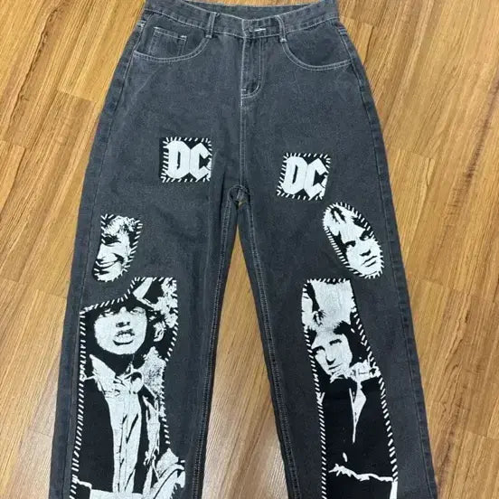 [BUNJANG] ACDC Band Print Jeans / ACDC 청바지