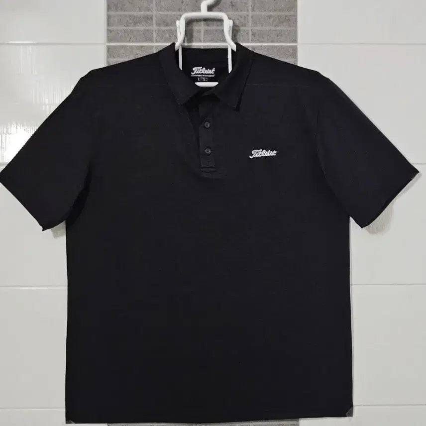 [BUNJANG] Titleist Golf Men's Black Summer Material Shirt Size 110 / 타이틀리스트골프남성  110