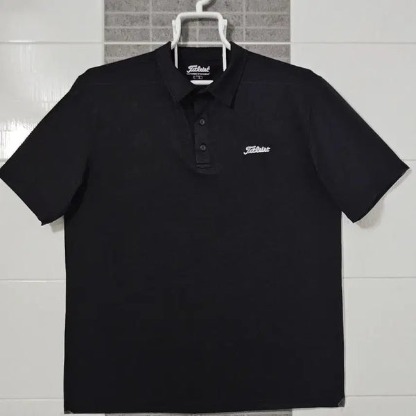 [BUNJANG] Titleist Golf Men's Black Summer Material Shirt Size 110 / 타이틀리스트골프남성  110