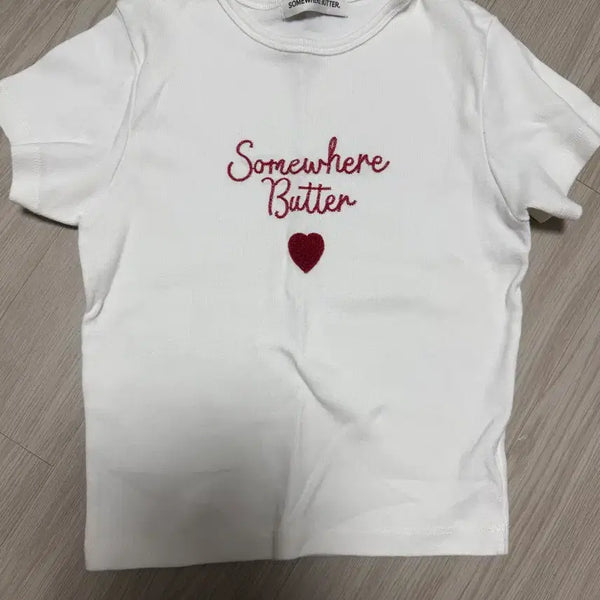 [BUNJANG] Somewhere Butter T-Shirt / 썸웨어버터 반팔