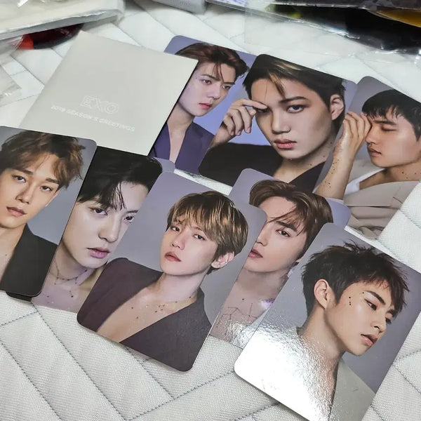 [BUNJANG] EXO 2019 Season's Greeting Photocard Bundle Set (8 pcs) / EXO 엑소 2019 시즌그리팅 특전 포토카드 일괄8장