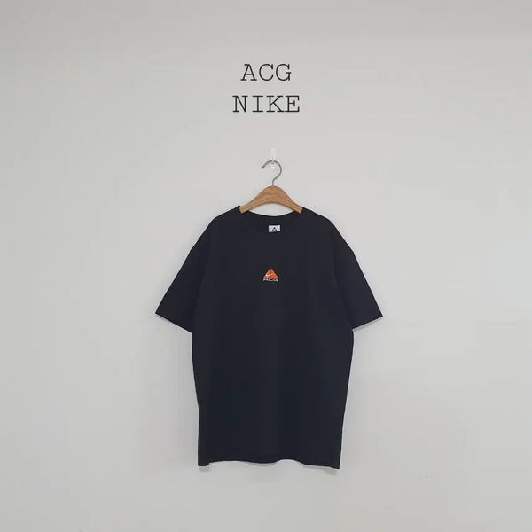 [BUNJANG] Nike ACG Short Sleeve T-Shirt Black (L) / No.26060301 새상품 나이키 ACG 반팔 티셔츠 블랙