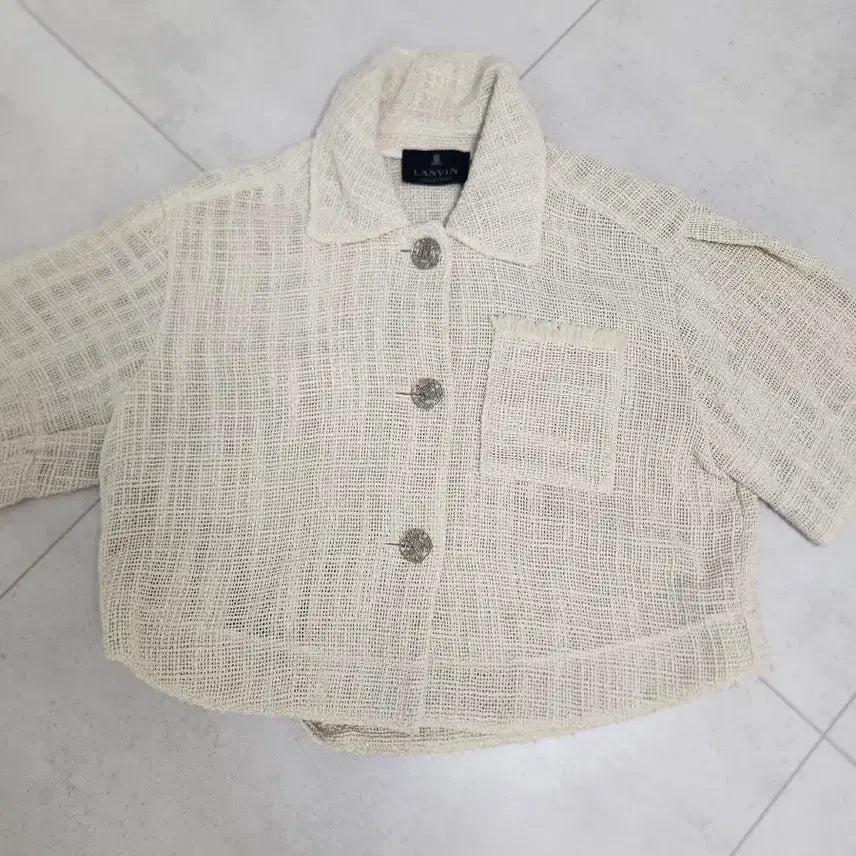 [BUNJANG] Lanvin Tweed Jacket Ivory / 랑방 트위드 자켓 아이보리82