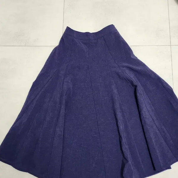 [BUNJANG] LATT Purple Flare Long Skirt / LATT퍼플 플레어 스커트44