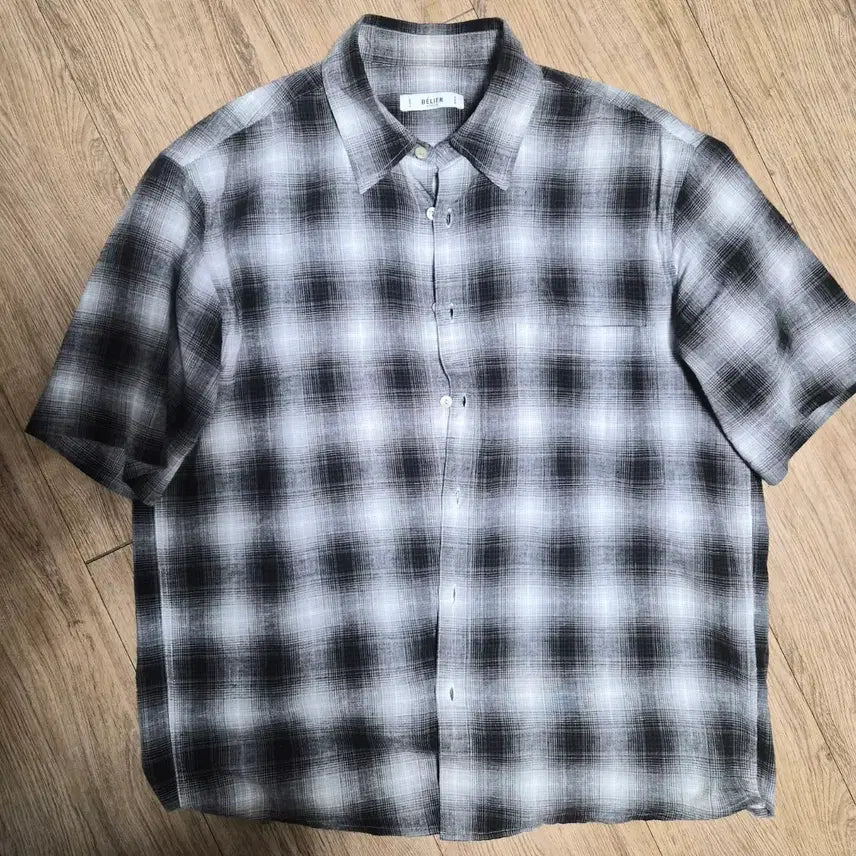 [BUNJANG] Bellie Chico Ombre Short Sleeve Shirt Size 3 (100) / 벨리에 치코옴브레 반팔셔츠 3사이즈 100