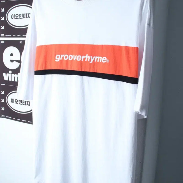 [BUNJANG] Groove Rime Short Sleeve T-Shirt (XL-2XL) Big Size / (L-2XL) 그루브라임 반팔 티셔츠 새상품 빅사이즈-H34640