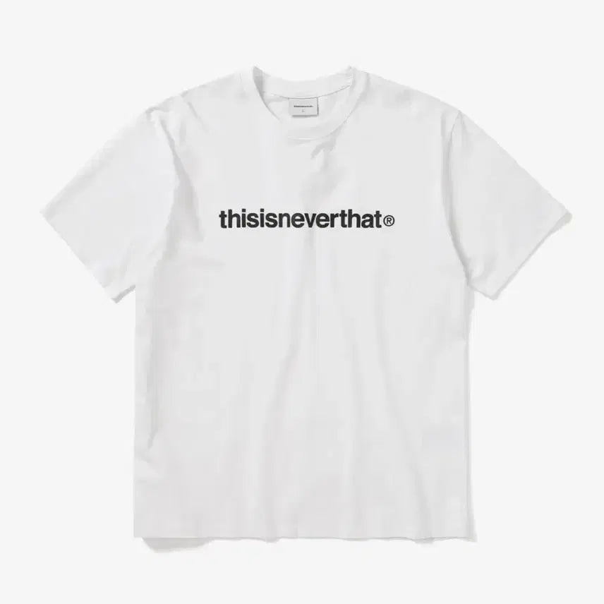 [BUNJANG] thisisneverthat Short Sleeve T-Shirt White S / 디스이즈네버댓 반팔