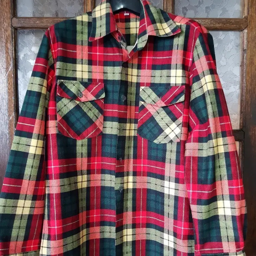 [BUNJANG] Checkered Shirt / 체크 남방 셔츠