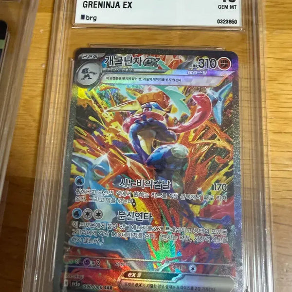 [BUNJANG] Pokémon TCG - Greninja Bundle Set / Brg10 한판 sar 개굴닌자 일괄