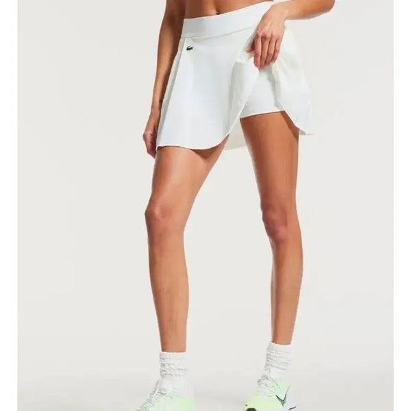 [BUNJANG] Lacoste Tennis Skirt White / 라코스테 테니스 스커트 화이트