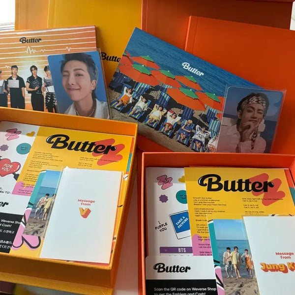 [BUNJANG] BTS Butter Album + Poster Bundle Set / 방탄 버터앨범+포스터