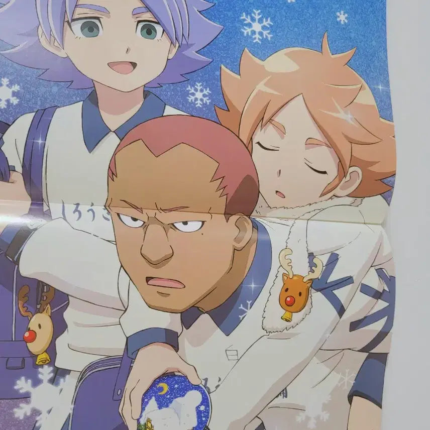 [BUNJANG] Inazuma Eleven Inaire Magazine Pin-up Poster / 이나즈마 일레븐 이나이레 잡지 핀업 포스터