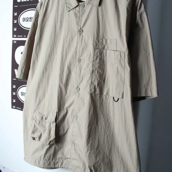 [BUNJANG] Musinsa Standard Short Sleeve Polo T-Shirt / (XL-2XL) 무신사 스탠다드 반팔 카라 티셔츠 셔츠-H34680