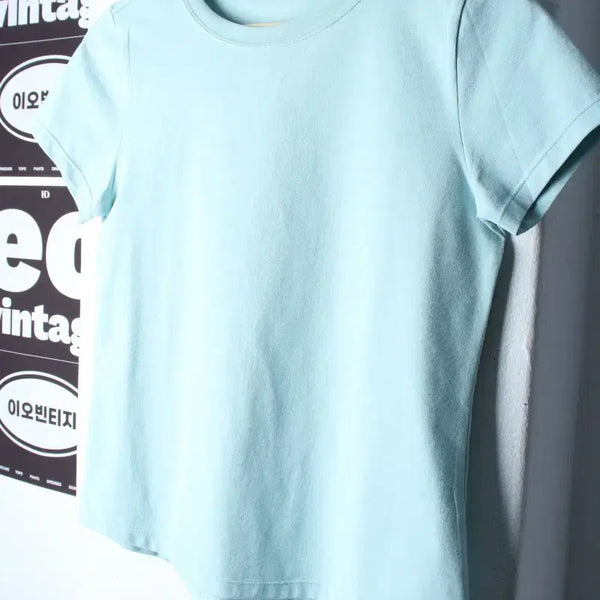 [BUNJANG] Andar Short-Sleeve T-Shirt Functional Light Blue Plain / W(M-L) 안다르 반팔 티셔츠 기능성 연블루 무지-H34761