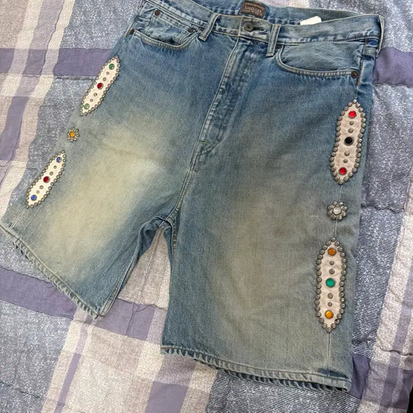 [BUNJANG] Kapital Gemstone Short Pants / 캐피탈 잼스톤 쇼트팬츠 판매합니다. [36]