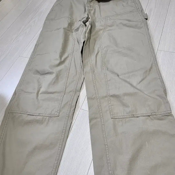 [BUNJANG] Musinsa Carpenter Beige Cotton Pants Size 30 / 무신사 카펜터 베이지 바지 30