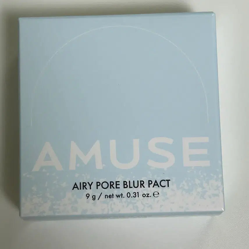 [BUNJANG] Amuse Airy Pore Blur Pact No. 02 Soft (Sealed) / [미개봉] 어뮤즈 에어리 포어 블러 팩트 02 소프트