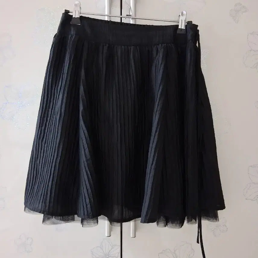 [BUNJANG] Egoist Black Pleated Skirt / 에고이스트 블랙 플리츠 캉캉 스커트