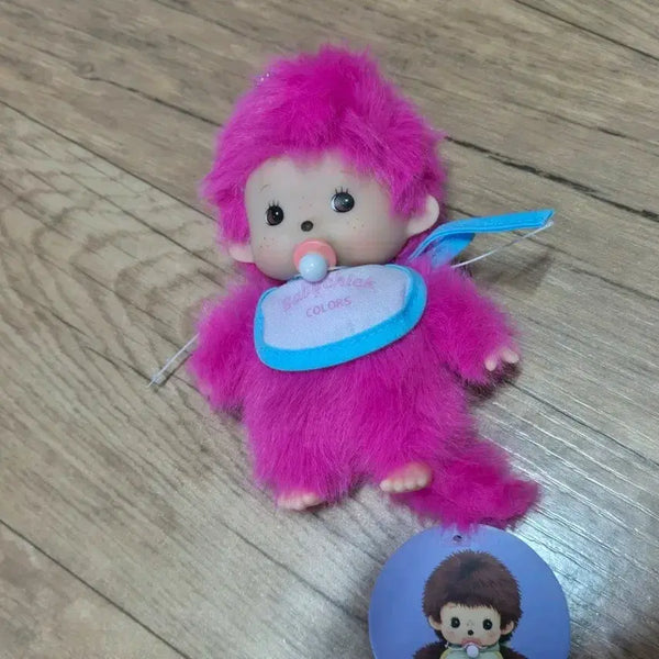 [BUNJANG] Monchhichi Baby "True Pink" Pacifier Doll / 베이비 몬치치 찐핑크 쪽쪽이 베비치치 아기