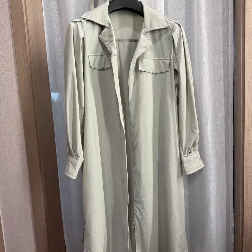 [BUNJANG] YESSE Long Jumper Jacket / YESSE 바스락 롱점퍼 / 롱자켓 (거의 새상품)