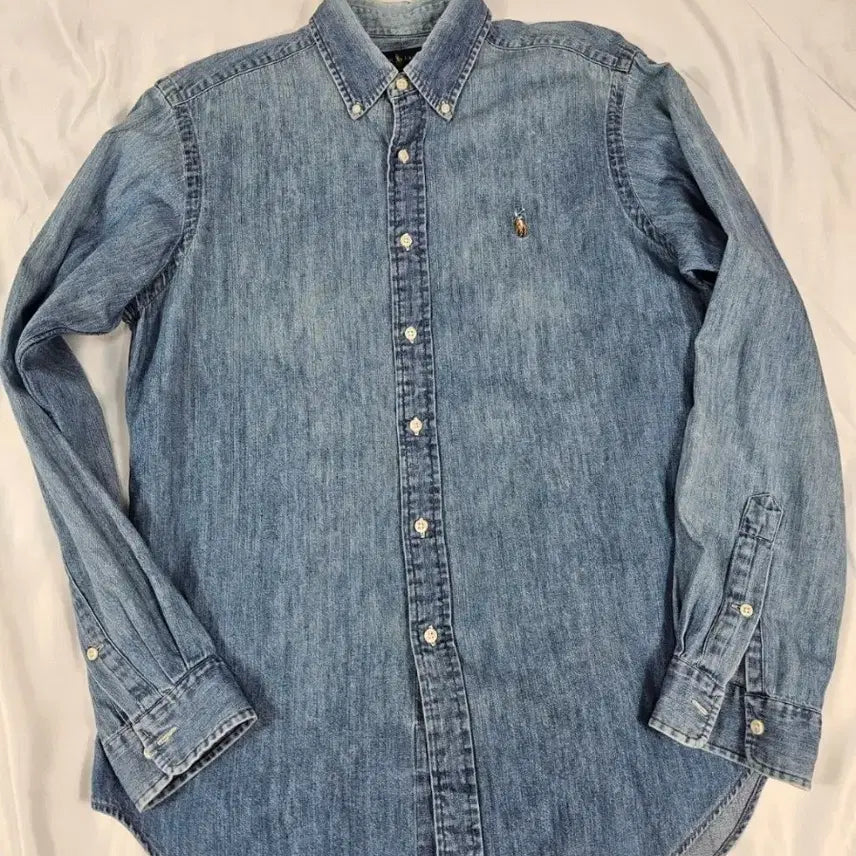 [BUNJANG] Polo Ralph Lauren Denim Shirt M Size / 폴로데님셔츠