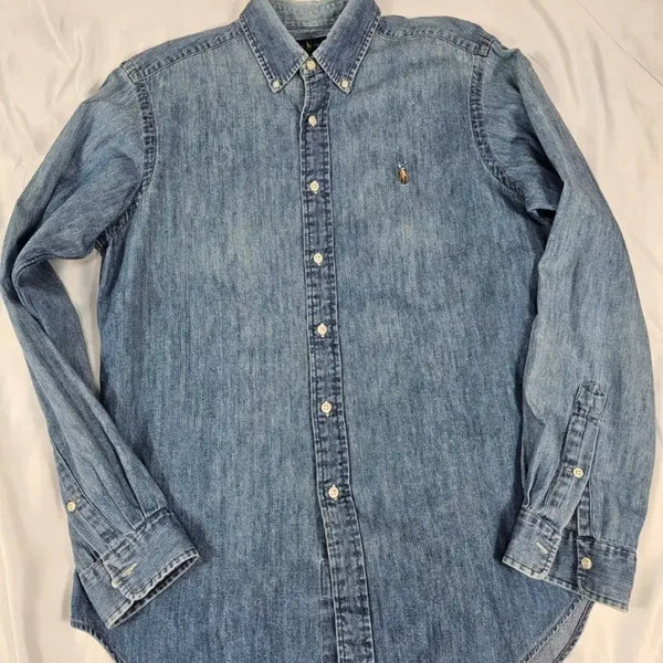 [BUNJANG] Polo Ralph Lauren Denim Shirt M Size / 폴로데님셔츠