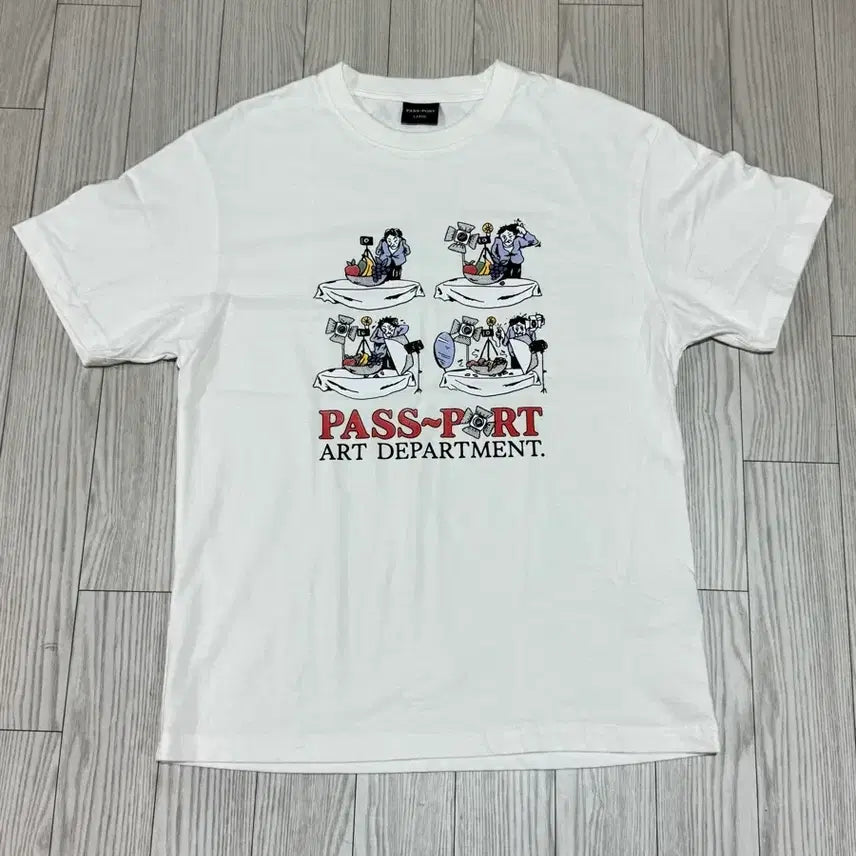 [BUNJANG] PassPort Short Sleeve T-Shirt L / 패스포트 반팔L 상태s